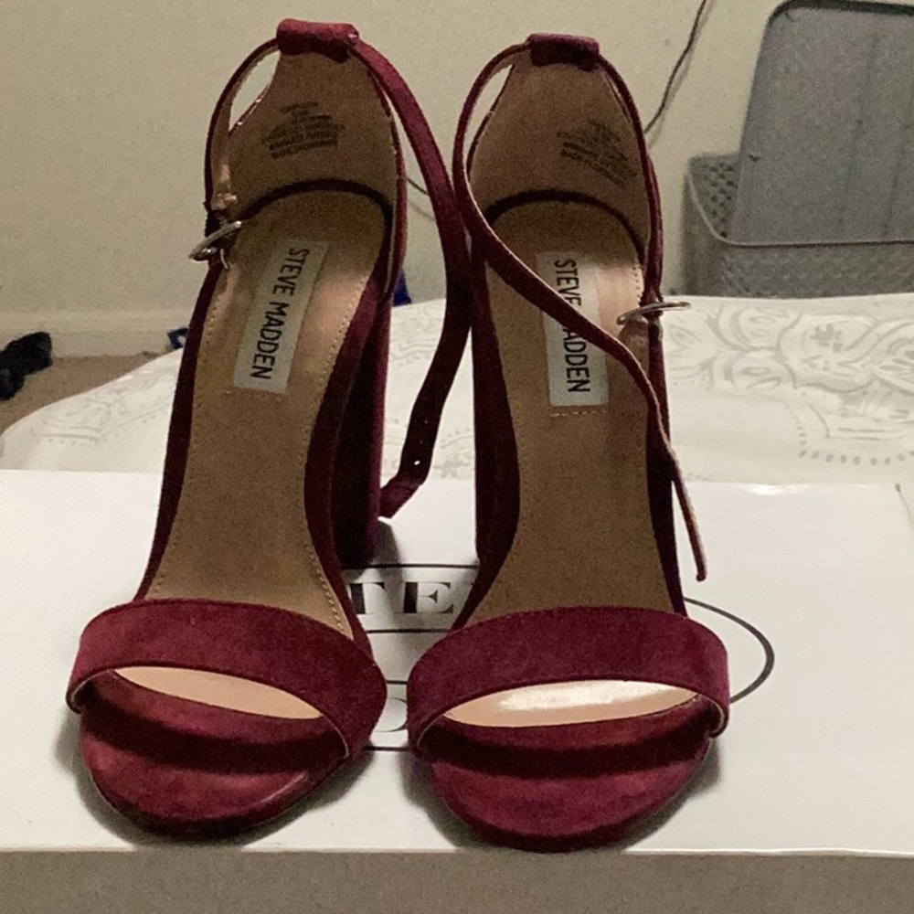 Burgundy Steve Madden Carson